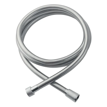 Шланг для душу силіконовий KOER KB-0803-200-01 SILVER 200 см (Колір хром) (KR4844)