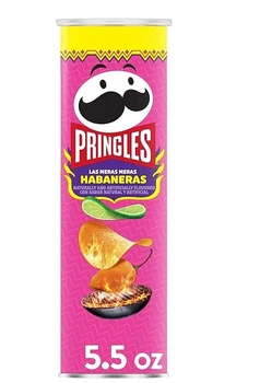Чипсы Pringles Las Meras Meras Habaneras – взрывной вкус с перцем хабанеро 158 г