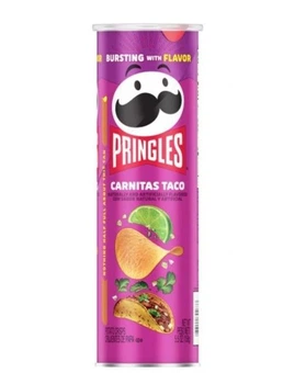 Чипсы Pringles Carnitas Taco – настоящий мексиканский взрыв вкуса 158 г