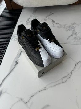 Чоловічі кросівки чорно-білі Air Force 1 Anniversary Edition 40