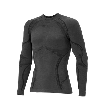 Термореглан Accapi® Ergowool Men's Long Sleeve Shirt M/L Iron/Black