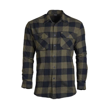 Сорочка фланелева Sturm Mil-Tec Flannel Shirt Light S RANGER GREEN/BLACK