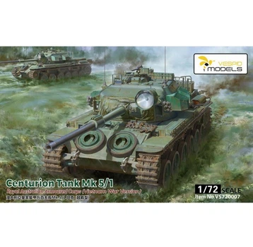 Збірна модель 1/72 Танк Centurion Mk5/1 (Війна у В'єтнамі) Vespid Models VS720007