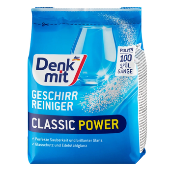 Порошок для посудомийної машини Denkmit Classic Pulver, 1,5 кг, 100 циклів