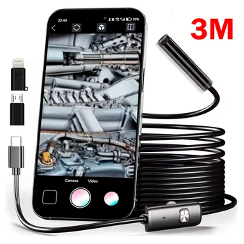 Промышленная эндоскопическая камера 5.5мм 3м с IP67 водозащитой и HD1920P с прямым подключением