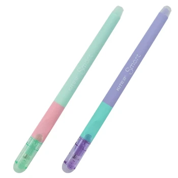 Ручка гелева "пиши-стирай" Kite Smart синя K23-098-2