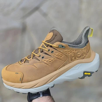 Кросівки чоловічі Hoka Kaha 2 Low GTX (EU 45⅓ / US 11) Brown/Beige - 1123190-HLY