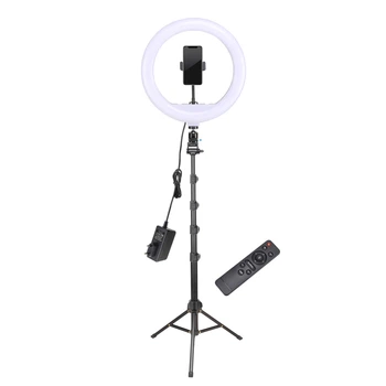 Держатель с кольцевым освещением Bluetooth 12" YQ-320A light set (Kit2) |170cm Stand, Plug Powered, 3000-6500K|