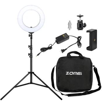 Держатель с кольцевым освещением 14" ZM336 |180cm Tripod Stand, Plug Powered, 3200-5600K|