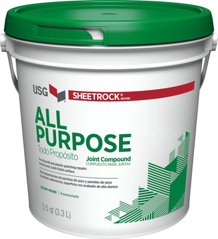 Szpachla finiszowa Sheetrock do prac wewnętrznych Biała 3.3 l (810990000580)
