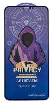 Защитное стекло Privacy MTB для Apple iPhone 11 Pro антишпион black
