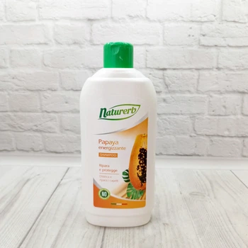 Шампунь Naturerb Papaya Energizing з ароматом папайї унісекс для всіх типів волосся 1 л