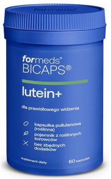 Харчова добавка Formeds Bicaps Лютеїн+ 60 капсул (5903148622439)