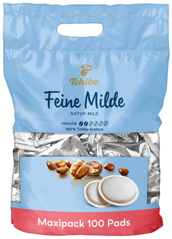 Кава в чалдах Senseo Tchibo Feine Milde 100% Arabica Maxipack 100 чалд