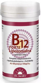 Харчова добавка Dr. Jacob's Вітамін B12 Форте Ліпосомальний 80 г (4041246502244)