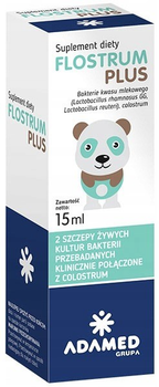 Харчова добавка Adamed Flostrum Plus у краплях 15 мл (5900161006567)