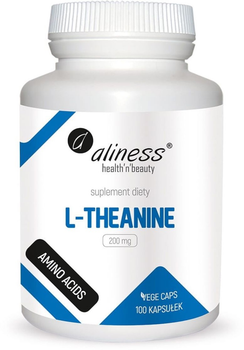 Харчова добавка Aliness L-Теанін 200 мг 100 капсул (5903242581045)