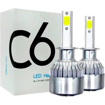 Комплект автомобильных LED ламп LOW C6 H11 18 Вт