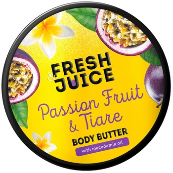 Крем-масло для тіла Fresh Juice Passion Fruit & Tiare 200 мл (4823015946097)