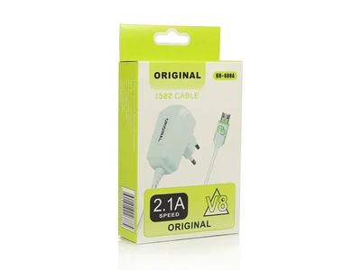 Зарядное устройство 220В 2,1А с кабелем USB - micro USB 1,5м характеристики 5В 1,5м