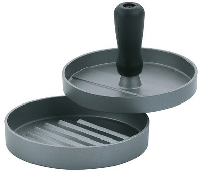 Praska do burgerów Kela Buffalo srebrna (11715) 12 cm (4025457117152)