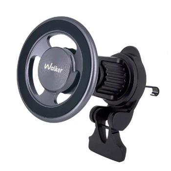 Холдер WALKER CX-033 Magnetic Grey (Затискач у вент.решітку) 72347