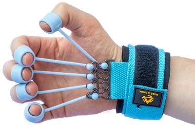 Тренажер для пальців Hand Yoga Реабілітація руки Еспандер для пальців і кисті (розгинач пальців)