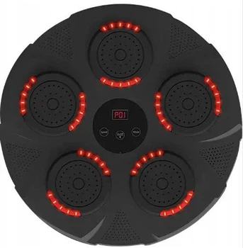 Музыкальная боксерская мишень Intelligent music boxing target мишень для бокса перчатки 9 режимов Черный 5 Вт