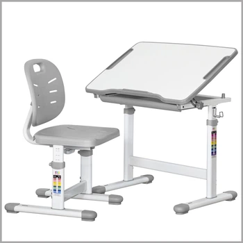 Комплект Evo-kids (стіл+стілець) Evo-05 Ergo Grey (арт. Evo-05 Ergo G)