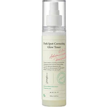 Двофазний тонер Axis-Y Dark Spot Correcting Glow Toner для обличчя освітлюючий 125 мл