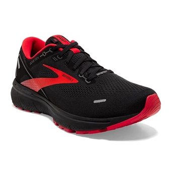 Кросівки чоловічі Brooks GHOST 14 GTX M 44.5 (10.5US) Black/blackened pearl/highriskred (1103681D004)