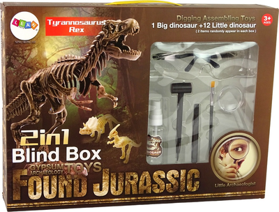 Zestaw archeologiczny LEAN Toys Szkielet dinozaura Tyranozaura 13005 (5905323212060)