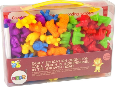 Сортер LEAN Toys 60 елементів 14701 (5905515351423)