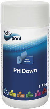 Засіб для регулюння рівня pH у басейні Activ Pool PH Minus / PH Down MCU5004 1.5 кг (5704841050044)