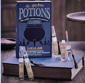 Набір HARRY POTTER Sheglam Harry Potter Bewitching Brews Lip Gloss 4 шт