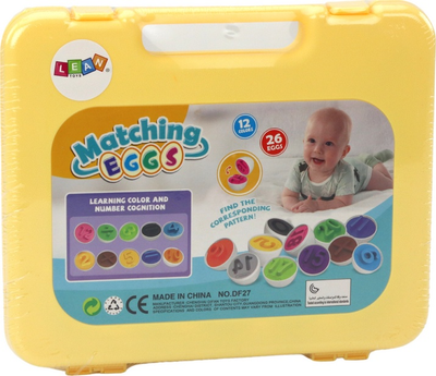 Zestaw edukacyjny LEAN Toys Jajka w walizce 17802 (5905991006527)