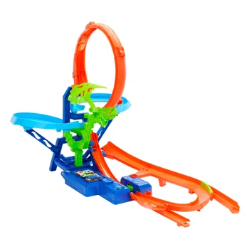 Игровой набор Hot Wheels Stunt tracks Невероятные воздушные столкновения JFD12