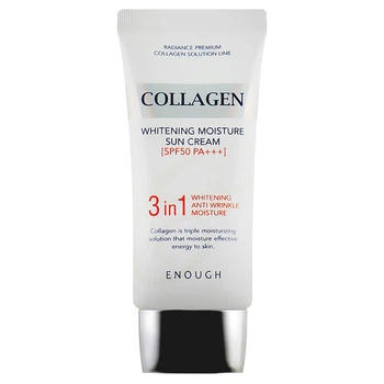 Солнцезащитный крем для лица с коллагеном Enough Collagen 3in1 Whitening Moisture Sun Cream SPF50 PA++ (8809605870252)