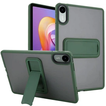 Защитный чехол Deexe Crystal Kickstand для Xiaomi Redmi Pad 2 - Green