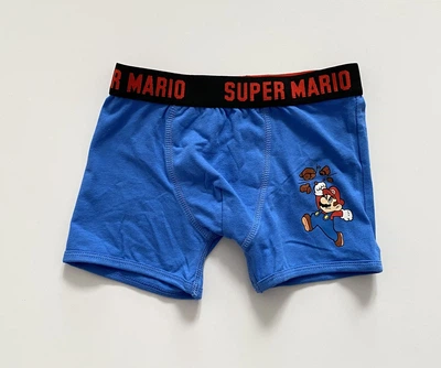 Трусики-боксерки з прінтом Super Mario на хлопчика сині Primark 116 на 5-6 років