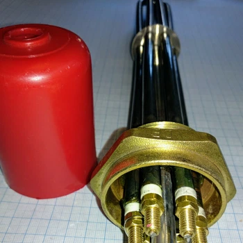 Блок Тэнов 9000w,резьба 1,5" для котлов и электрических систем отопления