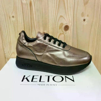 Зимние кроссовки Kelton, размер 37, анатомическая танкетка, натуральные материалы