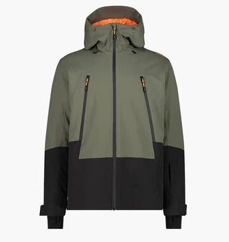 Куртка CMP Fix Hood Twill Olive/Black 34W2037-E943 54