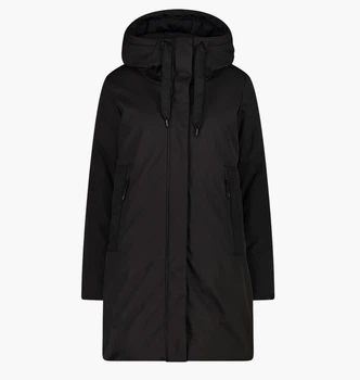 Пальто CMP Coat Fix Hood Softshell Black 34K0266-U901 36