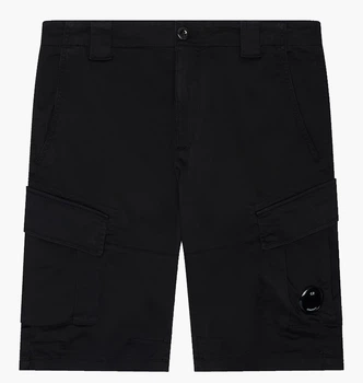Шорти C.P. Company Sateen Stretch Cargo Black 18CMBE116A-005694G-999 50