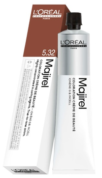 Farba do włosów L’Oreal Professionnel Paris Majirel trwała 5.32 50 ml (3474636531929)