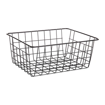 Декоративна корзина MORO Classic чорна 28*22*11,5 см M-3100BL