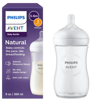 Butelka do karmienia Philips AVENT Natural Response 260 ml 1m+ SCY903/01 (8710103989639)