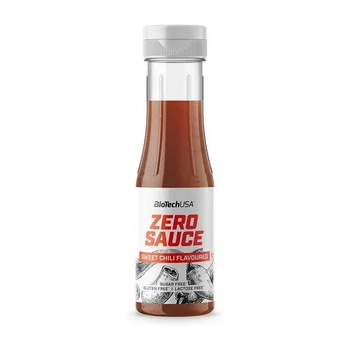 Низькокалорійний соус без цукру BioTech Zero Sauce Sweet Chili 350ml солодкий чилів упаковці (VMD-1206771)