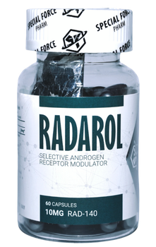 Радарин РАД-140 стимулятор тестостерона САРМ SARMs Special Force Radarol (RAD-140) 10 мг 60 капс